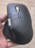 罗技（Logitech）大师系列 MX Master 3S 菁英版 无线蓝牙鼠标  办公静音鼠标 人体工学 石墨黑 无线接收器需另购买 实拍图