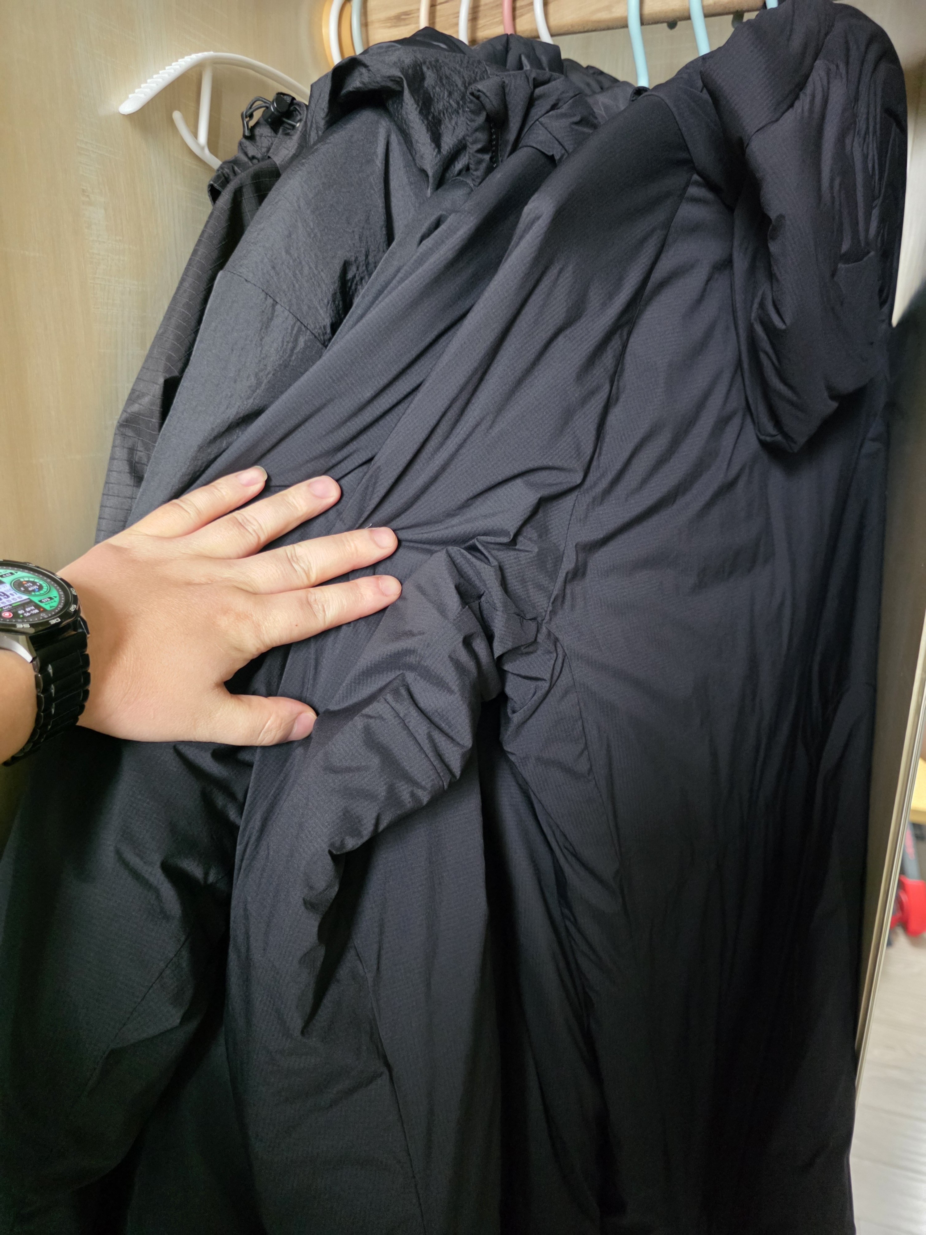 伯希和（Pelliot）Primaloft金标P棉女款棉服保暖棉衣防风秋冬运动外套125376010黑M 实拍图