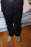 恒源祥高端男士休闲裤中老年长裤子宽松纯棉免烫秋冬加绒直筒高腰爸爸装 深蓝秋冬款 厚款 32 码二尺五腰围【建议125-135斤 实拍图