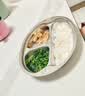 COOKSS宝宝餐盘辅食碗304不锈钢儿童餐具分格学吃饭 实拍图