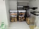 佳帮手按压式密封罐食品级五谷杂粮收纳盒面粉零食宠物粮防潮储物罐1.7L 实拍图