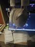 iKF V11 Pro2.0四模游戏耳机头戴式无线电竞7.1声道蓝牙屏显2.4G接收器FPS专用三角洲听声辨位 银白色 实拍图