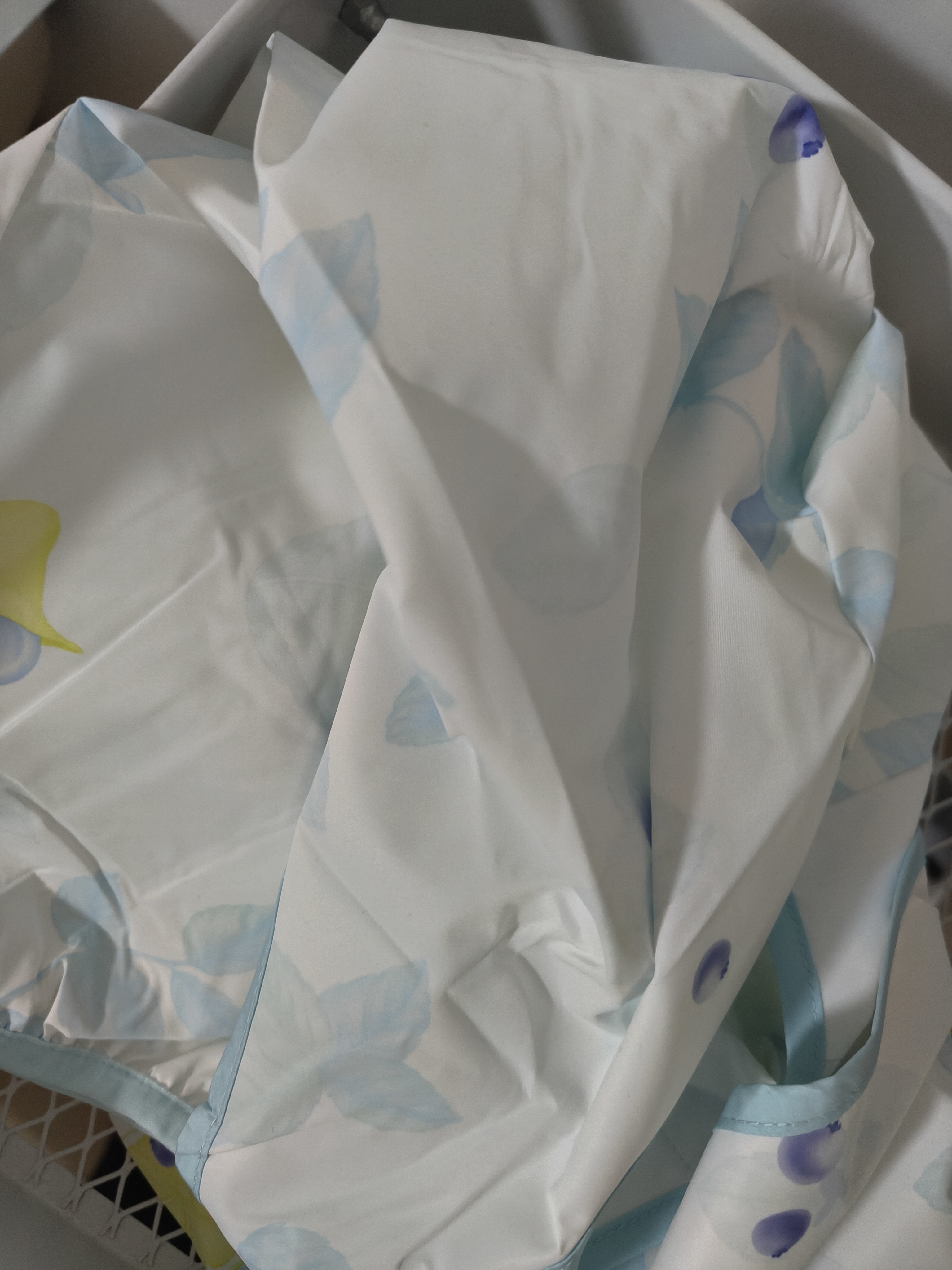 babycare宝宝吃饭罩衣儿童围兜婴儿反穿衣防脏辅食围裙 薄荷冰柠 100码 实拍图