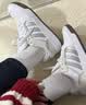adidas ENTRAP美式校园风运动鞋少年感复古篮球风板鞋阿迪达斯   白色/金属暗银   38 实拍图