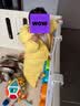巴拉巴拉童装婴儿连体衣轻薄羽绒服宝宝衣服冬装抱衣爬服男童女童萌趣可爱 实拍图