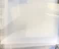 得力（deli）100只A4L型文件套 加厚文件夹透明单片夹 票据档案合同收纳 二页式文件夹文件快递袋收纳袋P05700- 实拍图