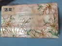 洁柔抽纸 繁花系列3层100抽*6包 可湿水面巾纸 柔韧卫生纸 提装纸巾 实拍图