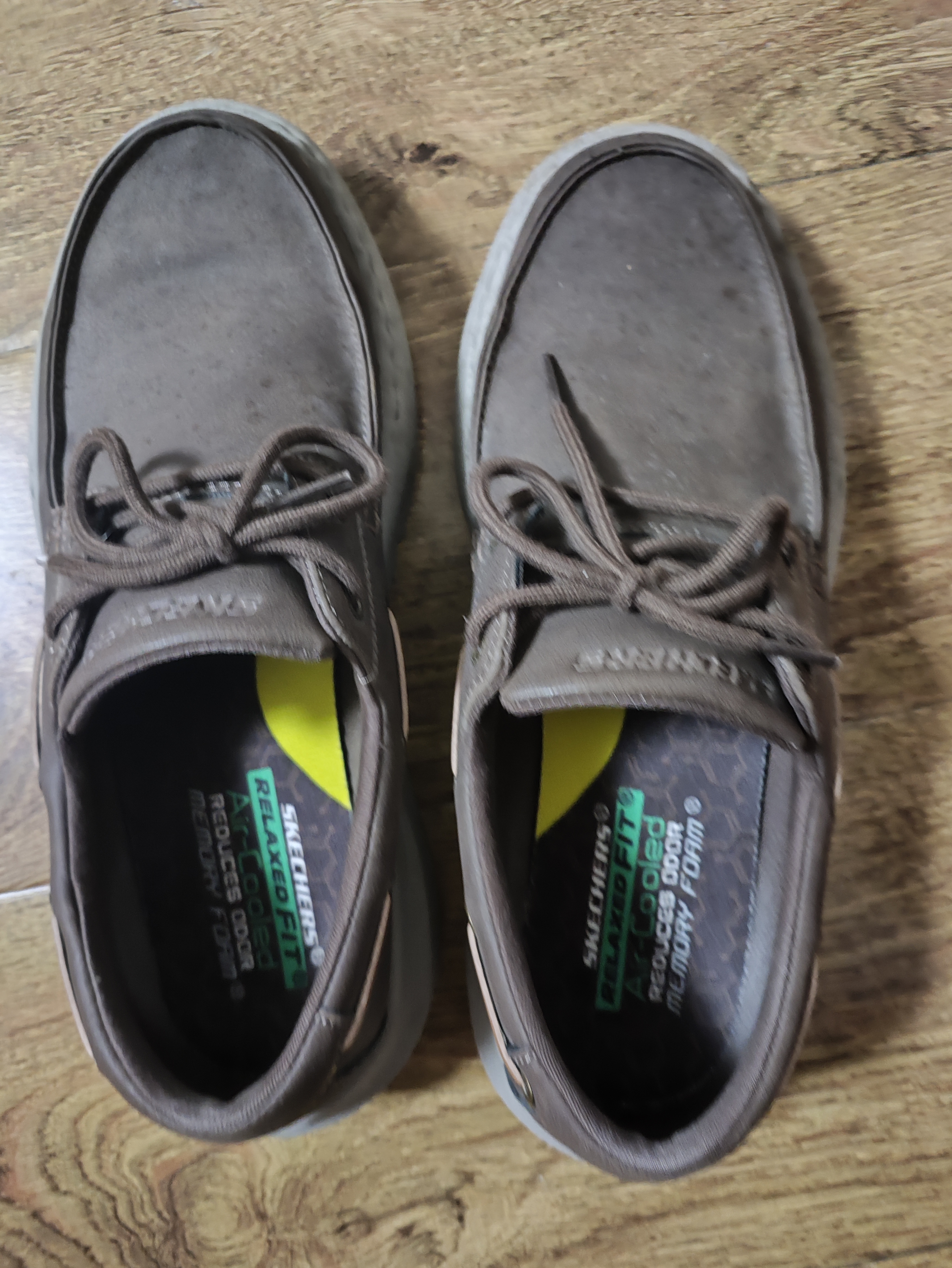 斯凯奇（Skechers）商务鞋男士秋季闪穿休闲鞋一脚蹬通勤鞋宽楦高端男鞋豆豆鞋 实拍图