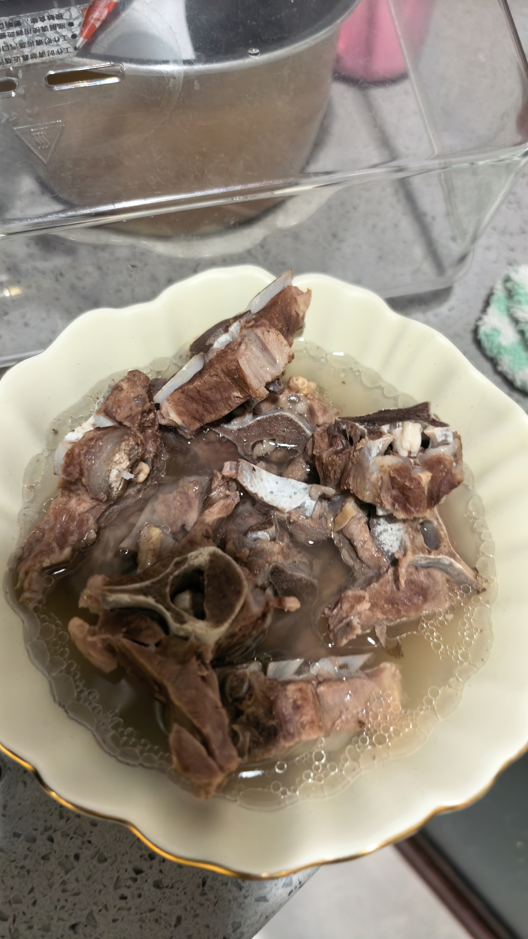 大庄园甄选 内蒙乌珠穆沁羔羊原切羊蝎子净重2斤 红烧炖煮【草地羊】 实拍图