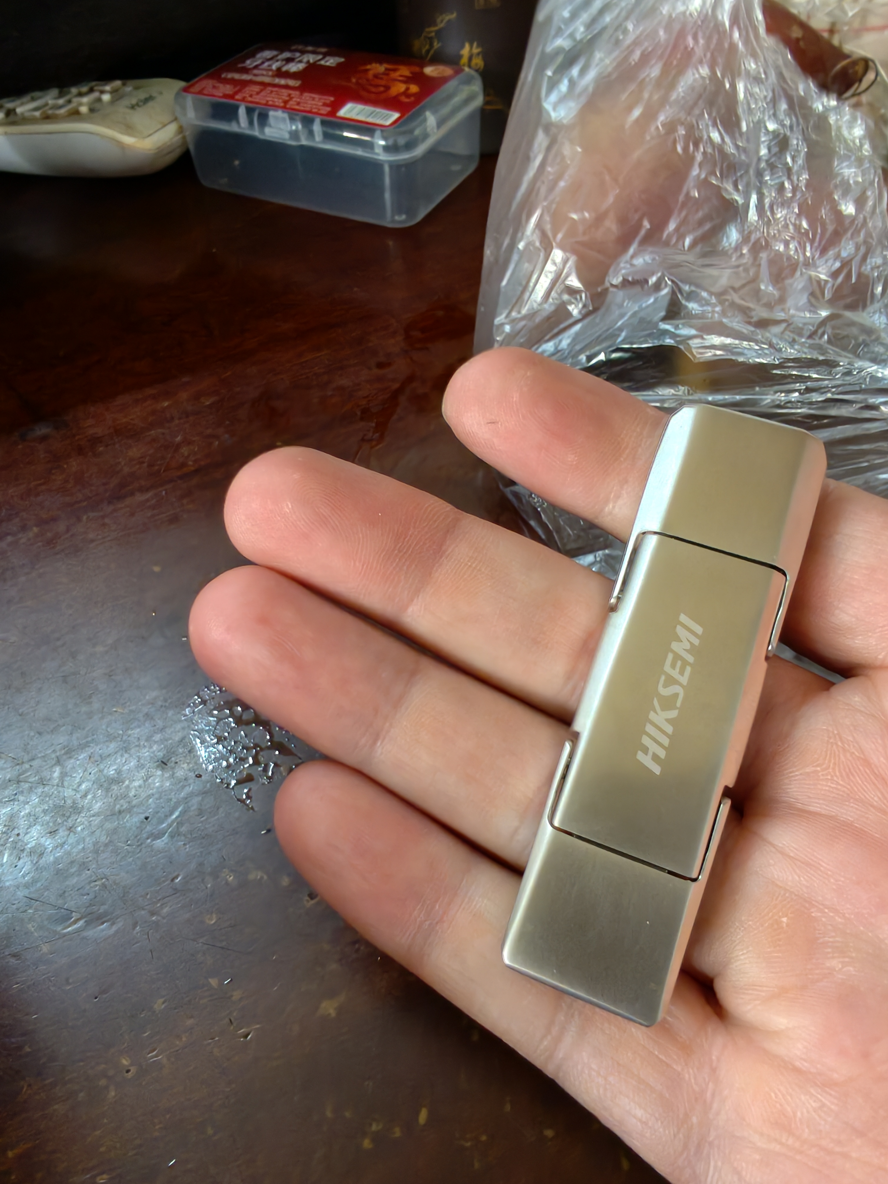 海康威视（HIKVISION）512GB 固态U盘双接口手机U盘Type-C/USB3.2读速520MB/s适用华为苹果Iphone电脑大容量高速优盘S500 实拍图