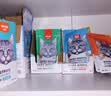 顽皮（Wanpy）猫零食鸡肉蟹肉鲜封包800g(80g*10包)猫粮成幼猫零食 实拍图