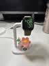 绿联手表充电支架iwatch充电器支架通用苹果全系列apple watch3/4/5/6/7/8/S9/S10/S12桌面无线充底座 实拍图