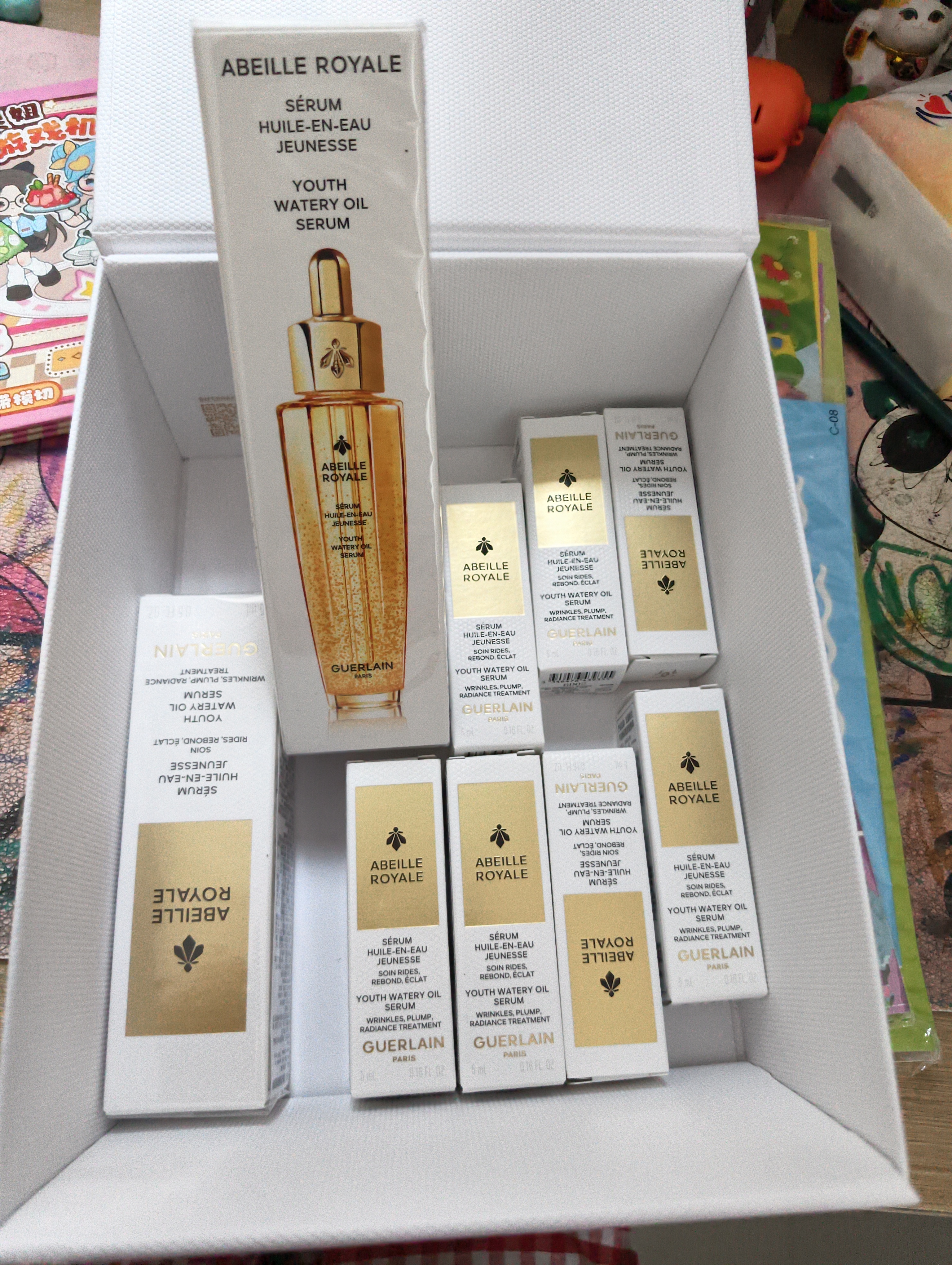 娇兰（Guerlain）帝皇蜂姿复原蜜精华50ml保湿紧致修护抗皱护肤礼盒生日礼物送女友 实拍图