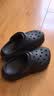 卡骆驰（CROCS）经典泡芙Clog男女一脚蹬懒人沙滩洞洞鞋 黑色 39(39-40） 实拍图