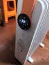 美的（Midea）【AI语音】油汀取暖器家用电热电暖器 婴儿防烫电暖气智能遥控 节能全屋速热加湿烤火炉 HYR22XGR 实拍图