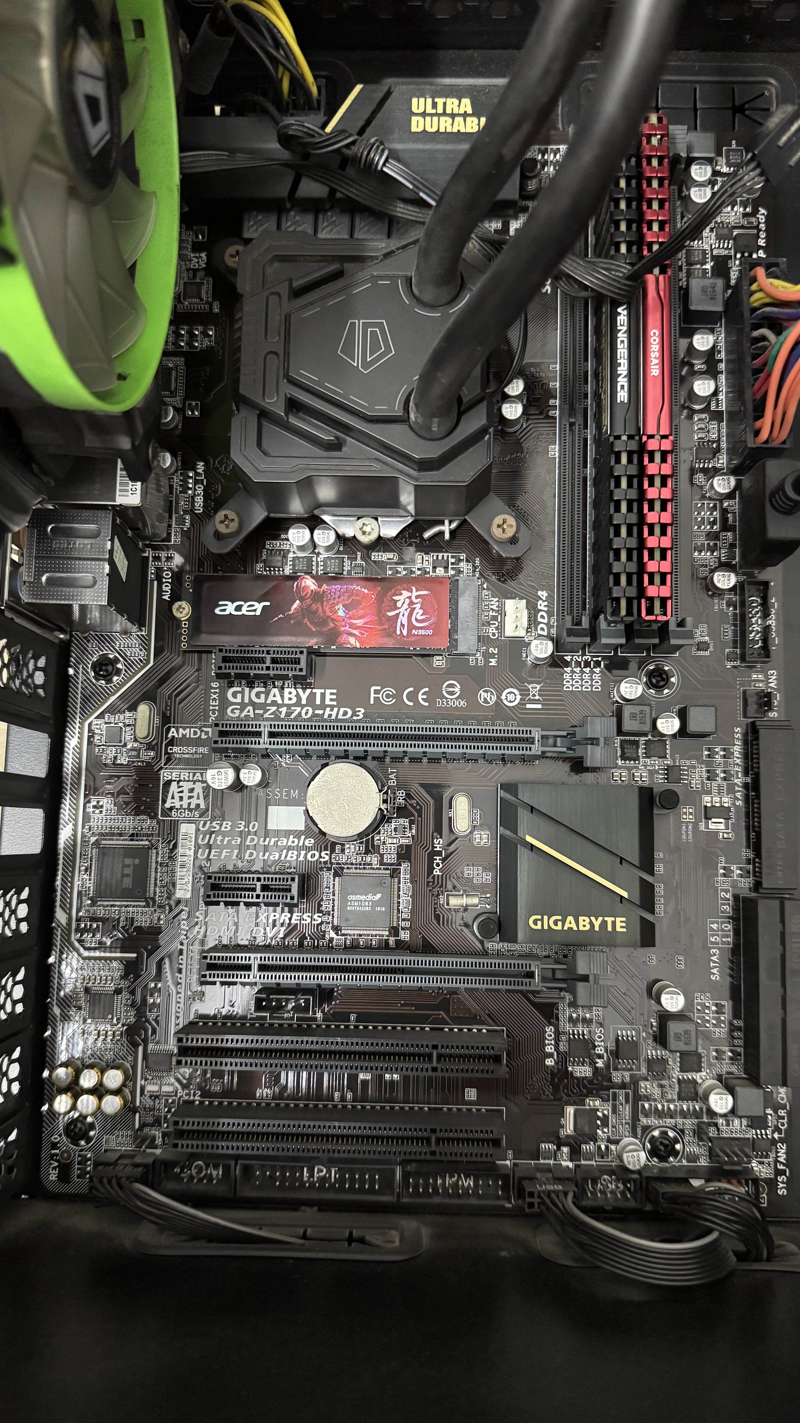 宏碁掠夺者（PREDATOR）宏碁 1TB SSD固态硬盘 M.2接口(NVMe协议) N3500系列 暗影骑士龙｜NVMe PCIe 3.0（3500MB/s读速） 实拍图
