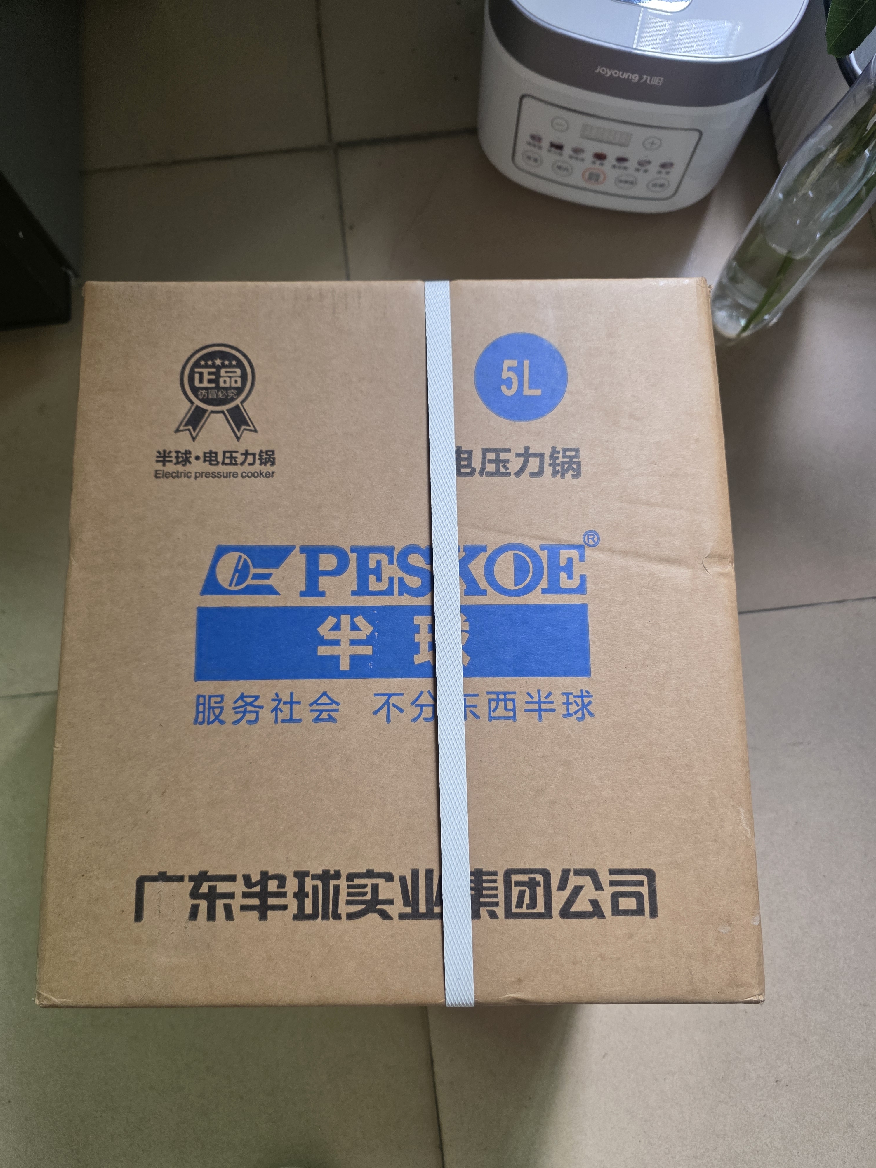 半球（PESKOE）电压力锅 高压锅 5升 双胆家用煮饭压力煲 多功能电饭锅 LJ50C-02YD 实拍图