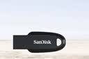 Sandisk闪迪64GB USB3.2 U盘 CZ550黑色 读速100MB/s 安全加密 数据恢复 学习办公电脑车载 高速大容量优盘 实拍图