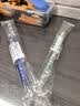 派通（Pentel ）【开学必购】AX105W糖果色自动铅笔 0.5mm不易断芯学生绘图考试用活动铅笔尾带橡皮 蓝色单支装 实拍图