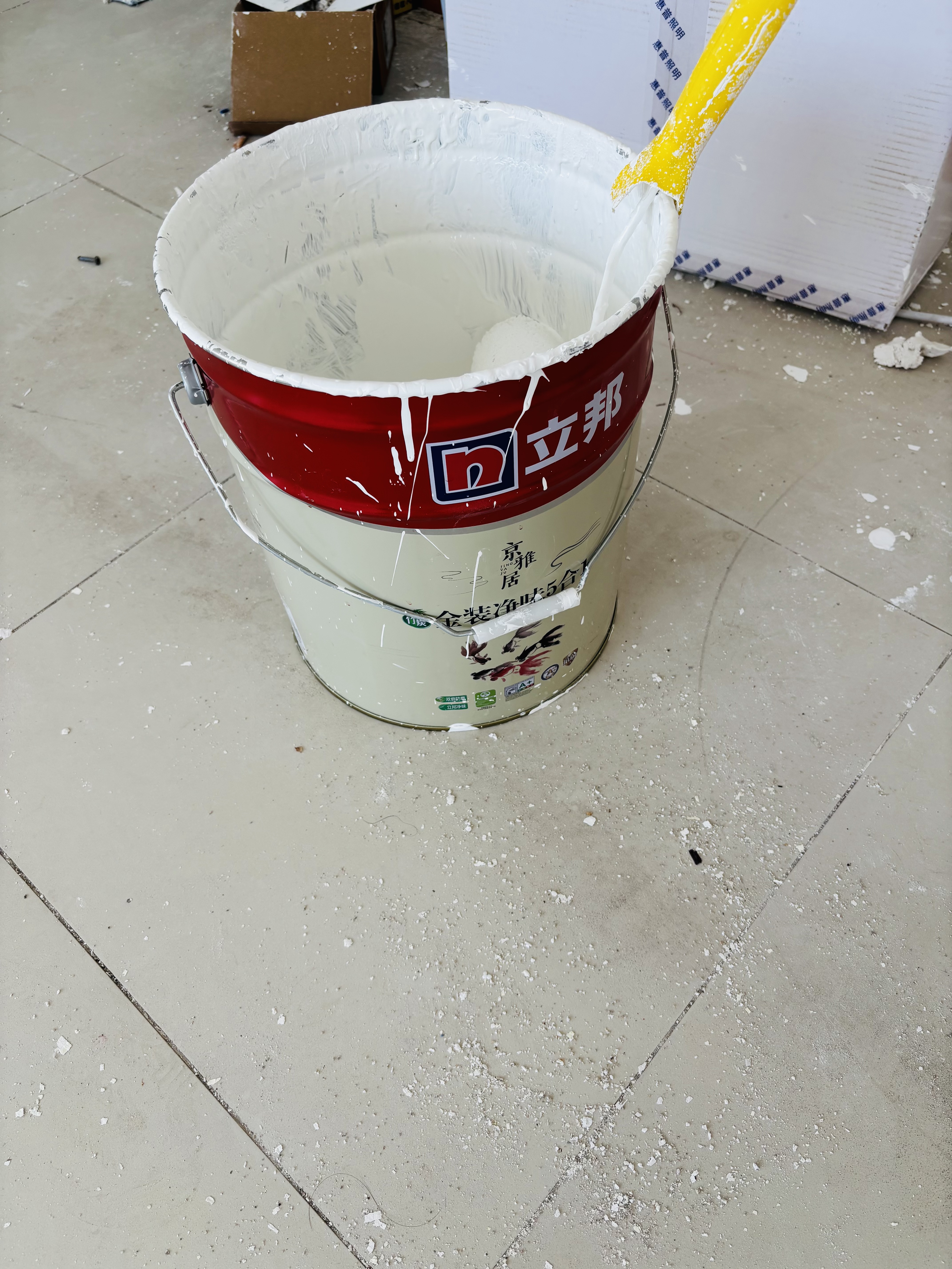 立邦乳胶漆京雅居金装净味5合1内墙油漆墙面漆防霉无添加18L约25kg 实拍图