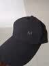 棒球帽鸭舌帽男女帽子户外太阳帽遮阳休闲男士防晒加长夏季 M标黑色 均码 56 实拍图