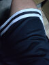 GHOST DUNK街头篮球裤运动裤篮球短裤男女运动短裤训练热身投篮跑步裤速干透气健身裤 黑色 L 实拍图