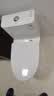 九牧（JOMOO） 马桶 卫浴节水防臭小户型坐便器 缓降快拆盖板劲冲抗菌马桶 【无棱大冲力】11396-305坑 实拍图