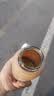 【京东物流送货上门】萌萌兔卡通水杯女牛奶玻璃杯创意便携杯子 咖色萌萌兔 330ml 1只 实拍图