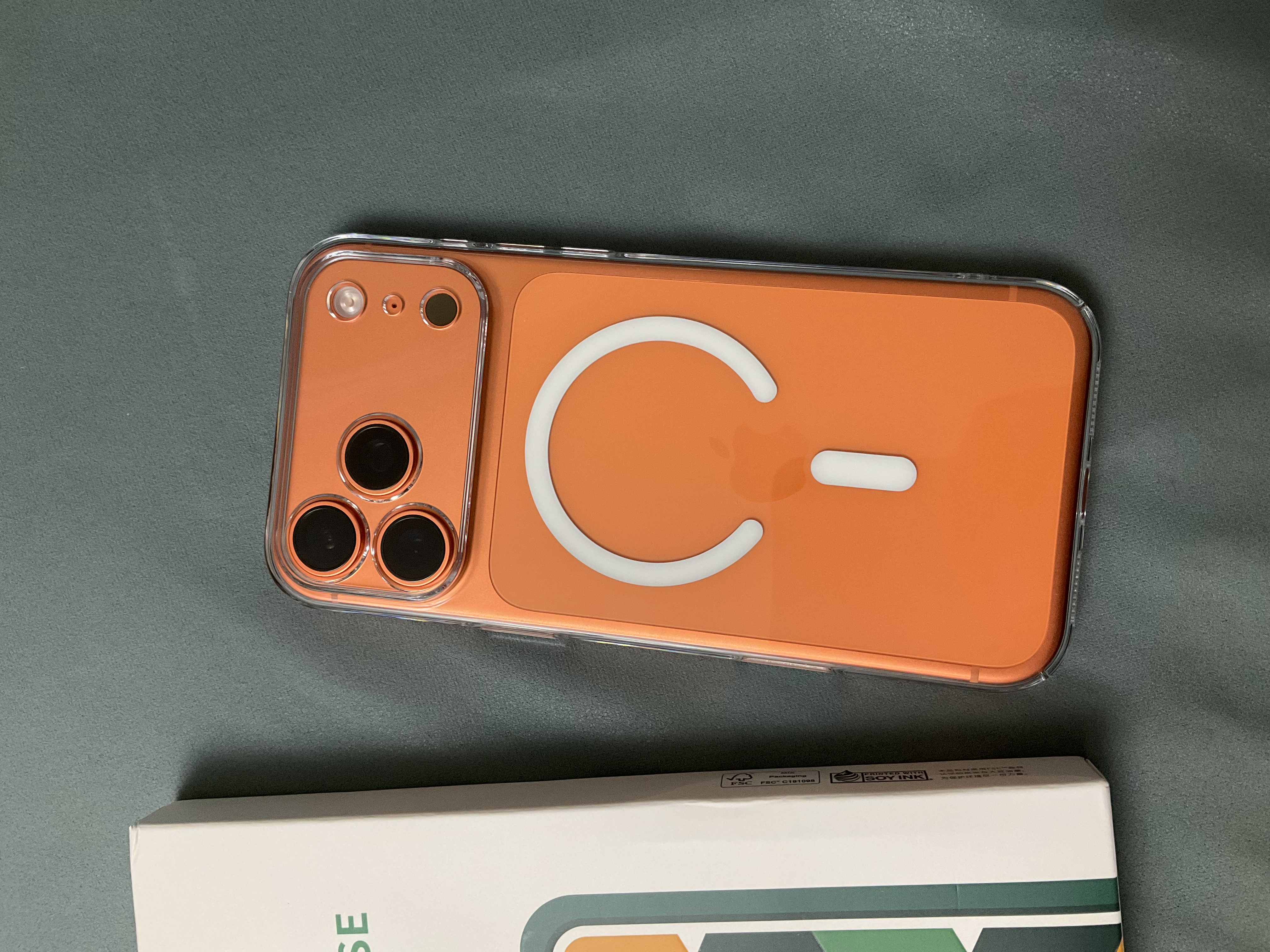 绿联【相机键全包|冰透散热|不发黄】适用iPhone17ProMax手机壳苹果17ProMax保护套全包磁吸透明防摔 实拍图