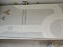 贝易宝宝爬爬垫加厚婴儿防摔爬行垫XPE折叠垫压边180*200*2cm彩虹 实拍图