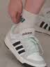 adidas ENTRAP美式校园风运动鞋少年感复古篮球风板鞋阿迪达斯 白色/矾土棕/黑色   41 实拍图