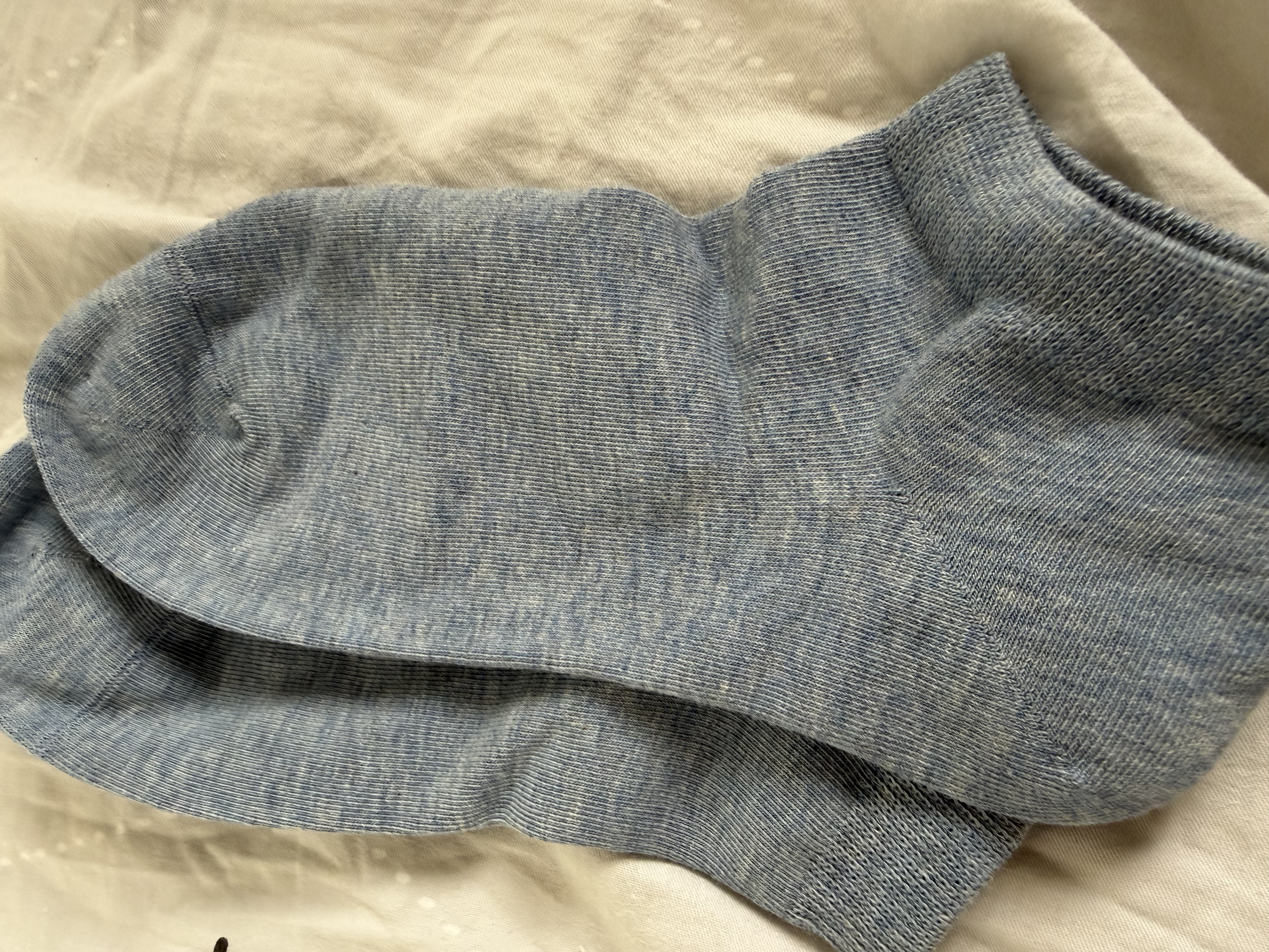棉竹屋袜子男秋冬季吸汗透气抗菌纯棉船袜秋冬款男士短袜防臭袜6双 实拍图