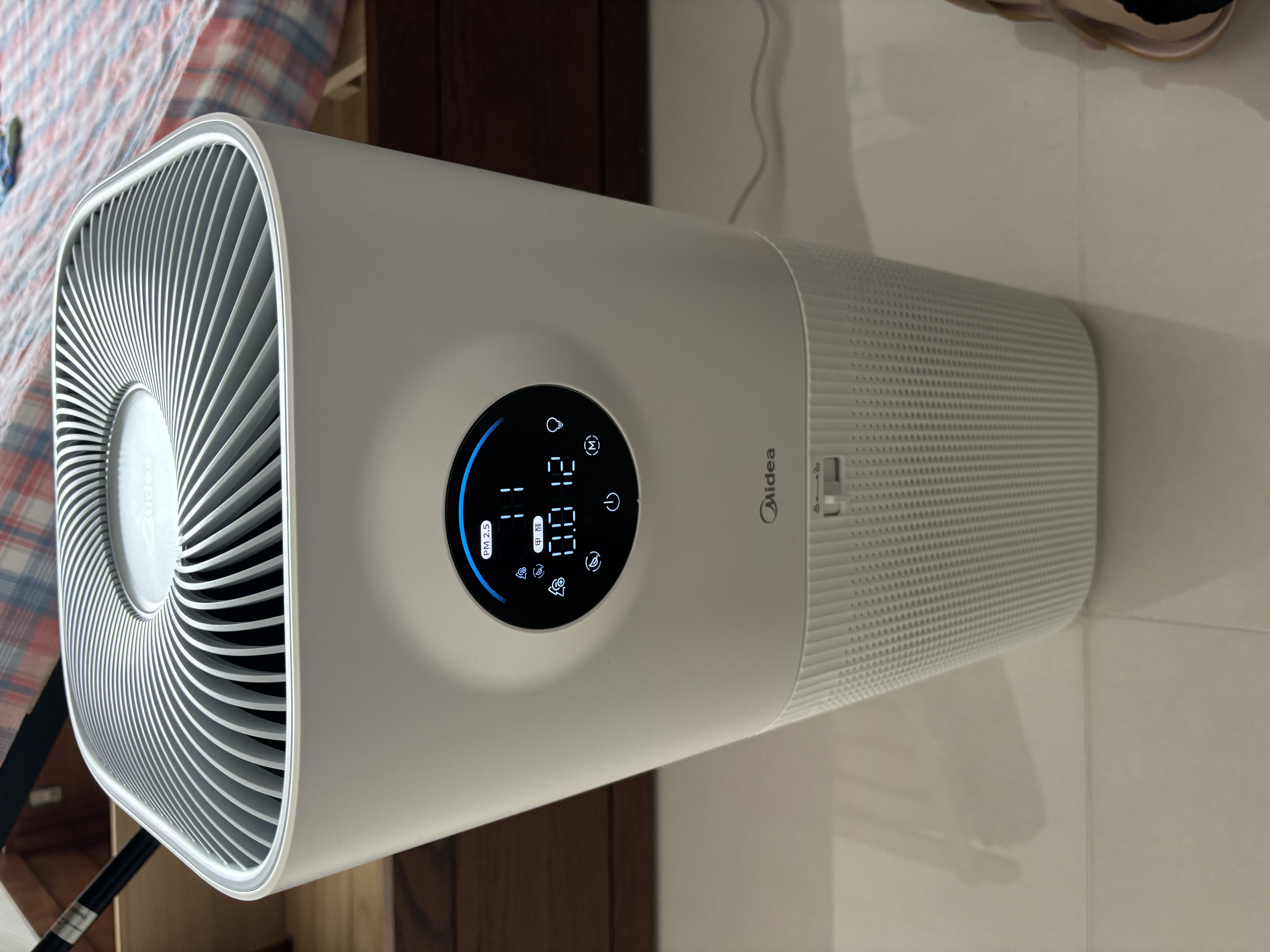 美的（Midea）【母婴认证】甲醛数显空气净化器鼻炎除醛除烟味异味过敏原空气净化机森林家L1pro 实拍图