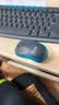 罗技（Logitech）MK275 键鼠套装 无线键鼠套装 办公键鼠套装 全尺寸 商务键鼠套装 带无线2.4G接收器 黑蓝色 实拍图