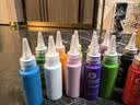 聪明象水粉颜料儿童可水洗幼儿园宝宝绘画6色美术手印专用色彩全套涂鸦手指画老师推荐-12色A+B美育工具 实拍图
