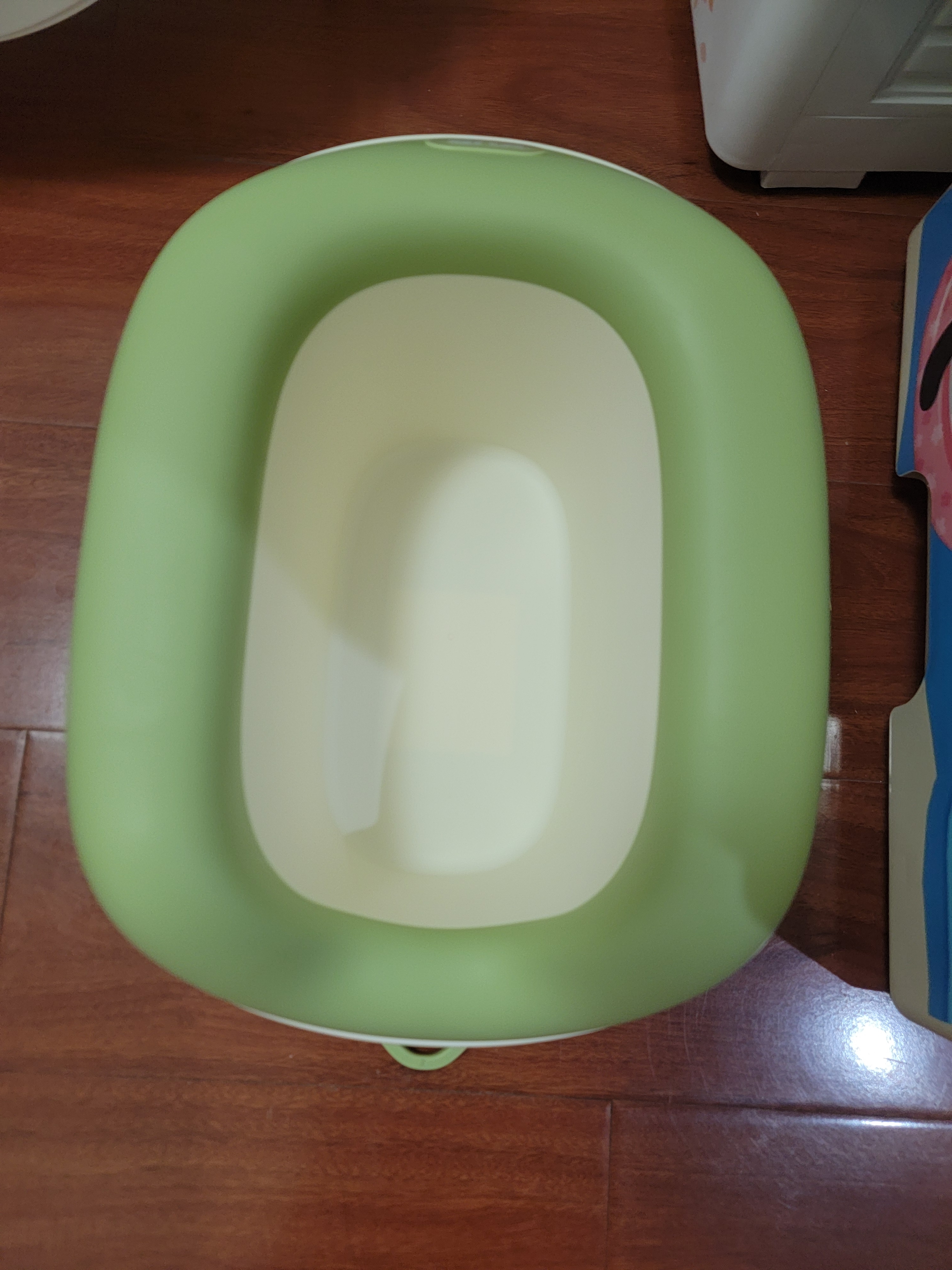 可优比（KUB）儿童洗屁股神器婴儿女童坐式洗屁屁盆宝宝可坐免蹲男童洗PP-明绿 实拍图