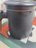 京东京造茶杯便携式黑陶茶泡茶壶茶杯功夫茶具办公杯随身茶壶容量400ml 实拍图