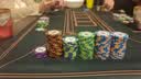 BR 德州扑克黏土筹码俱乐部棋牌室专用麻将德扑筹码套装14克粘土 300片【标准铝箱】5-7人 实拍图