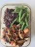 希乐扣玻璃饭盒上班族带饭 微波炉可加热餐盒便当盒大容量保鲜盒 长三隔 实拍图
