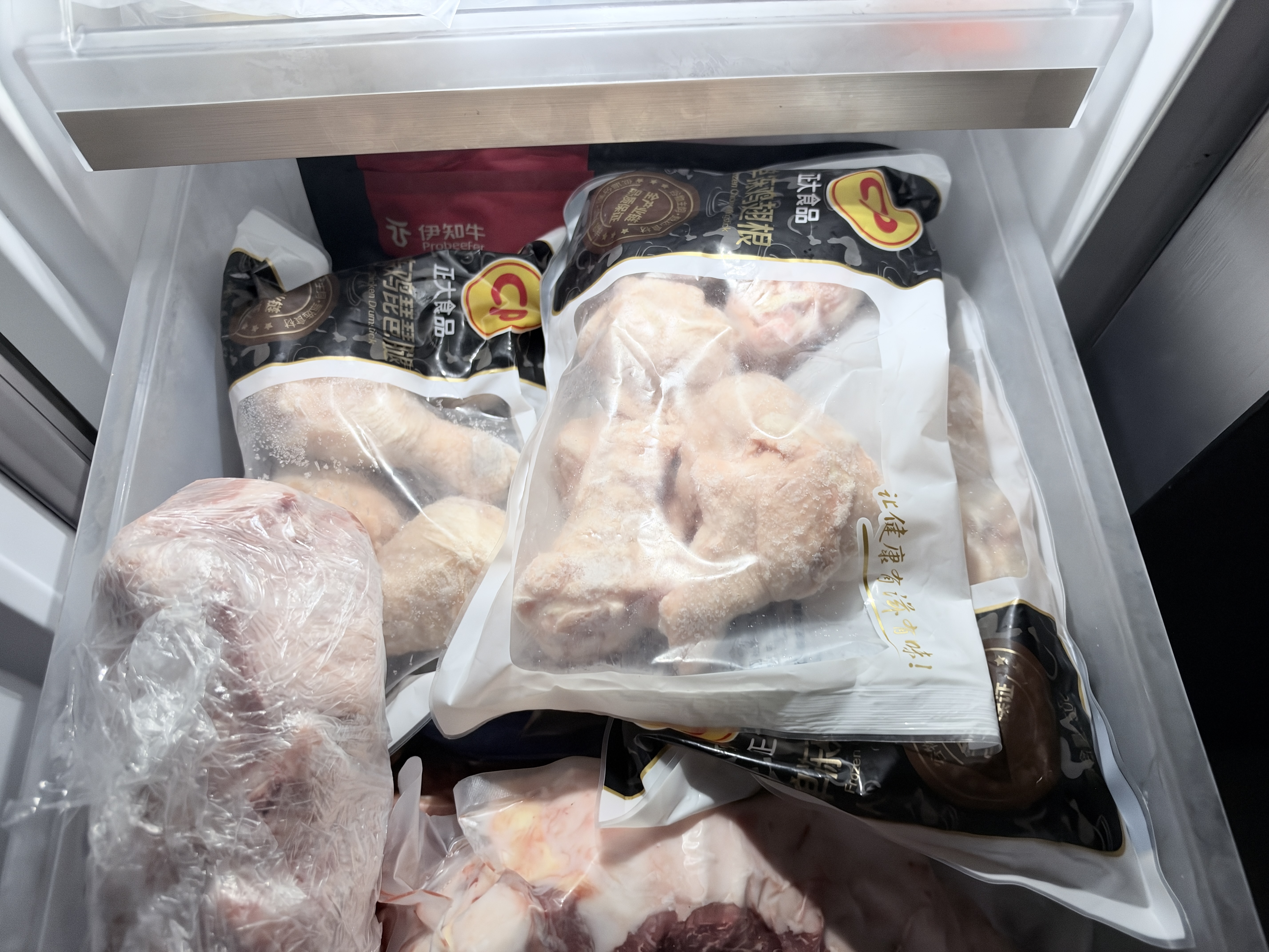 正大鸡翅中2斤单个翅中30-40g左右 烧烤鸡中翅生鲜鸡翅炸鸡 实拍图