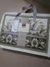 富安娜家纺 圣之花床上四件套纯棉床品套件双人床单被套 【40支斜纹】圣之花-温暖调 1.5米床 床单款 （被套203*229cm） 实拍图