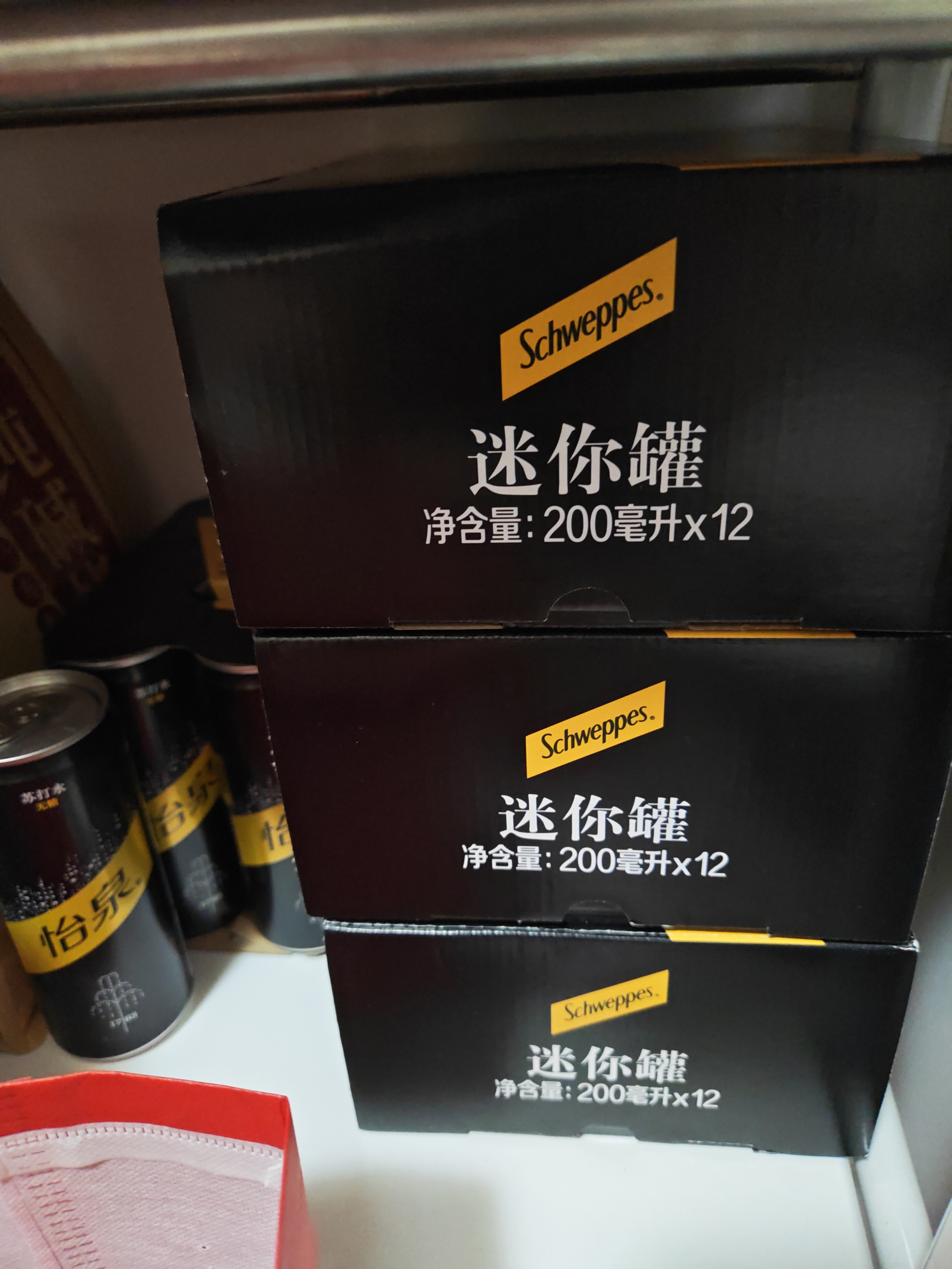 可口可乐怡泉 苏打水迷你罐200ml*12 实拍图