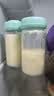 可瑞儿（MyCarol）玻璃储奶瓶宽口径婴儿奶瓶母乳保鲜存奶180ml*2个装 CN-P01 实拍图