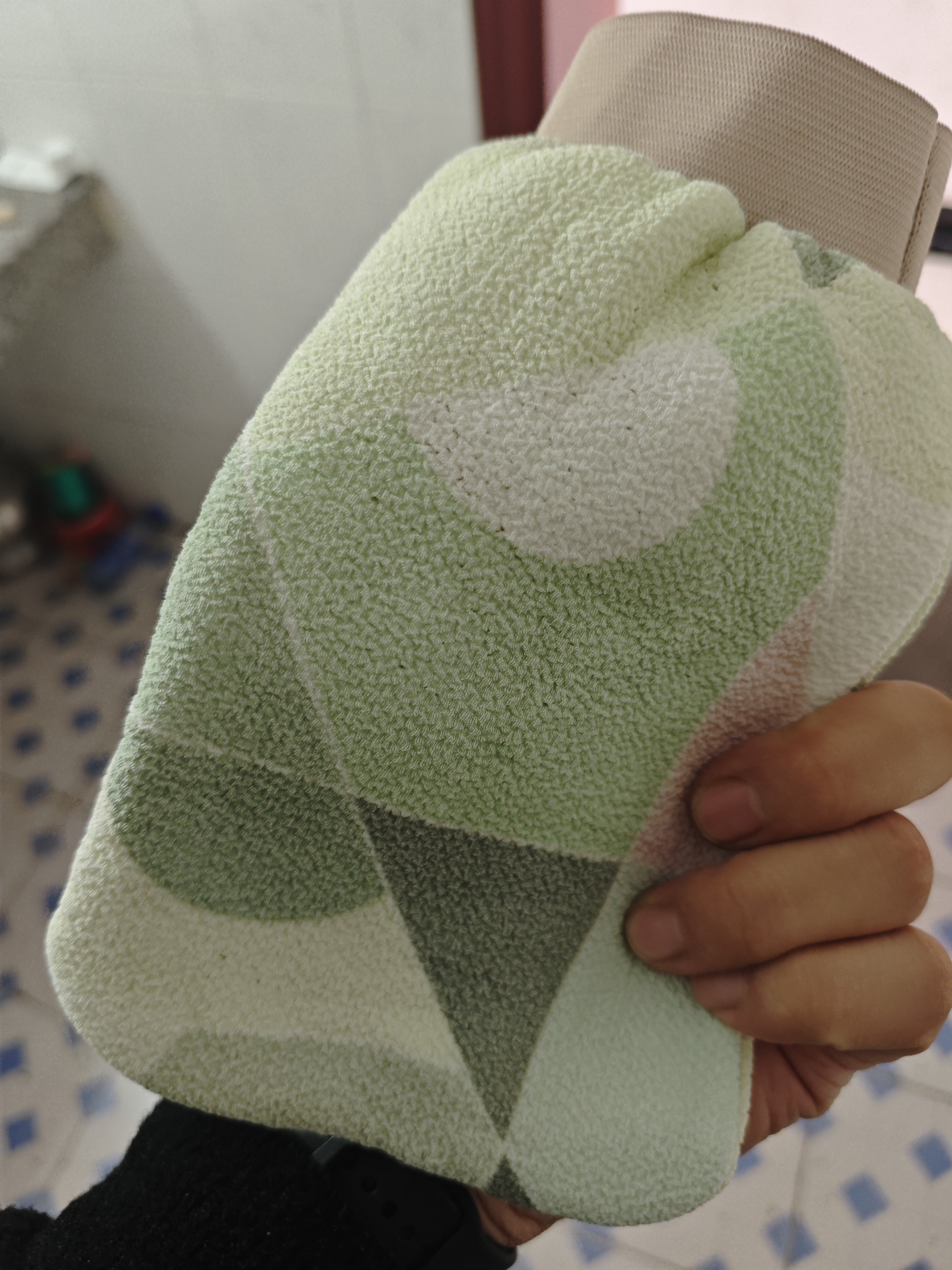 美丽雅搓澡巾搓澡神器男女士成人专用沐浴无痛洗澡巾强力搓背手套 实拍图