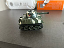 闲牛网红迷你小型坦克遥控电动儿童男孩礼物玩具越野微型军事模型车 迷彩色+电池螺丝刀 实拍图