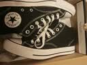匡威（Converse）莫尔登All Star夏季帆布运动休闲板鞋黑色A00811C A00811C 43 实拍图