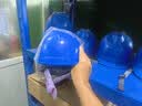 诺瑞斯安 安全帽工地 国标防砸抗冲击 电绝缘 建筑工程电力施工头盔 V型透气 蓝色 实拍图