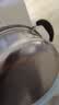【韩剧同款】加厚不锈钢干锅海鲜锅火锅金色平底浅锅双耳锅泡面锅 迷你款17cm【金色】双柄汤锅 实拍图