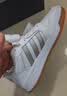 adidas ENTRAP美式校园风运动鞋少年感复古篮球风板鞋阿迪达斯   白色/金属暗银   37 实拍图