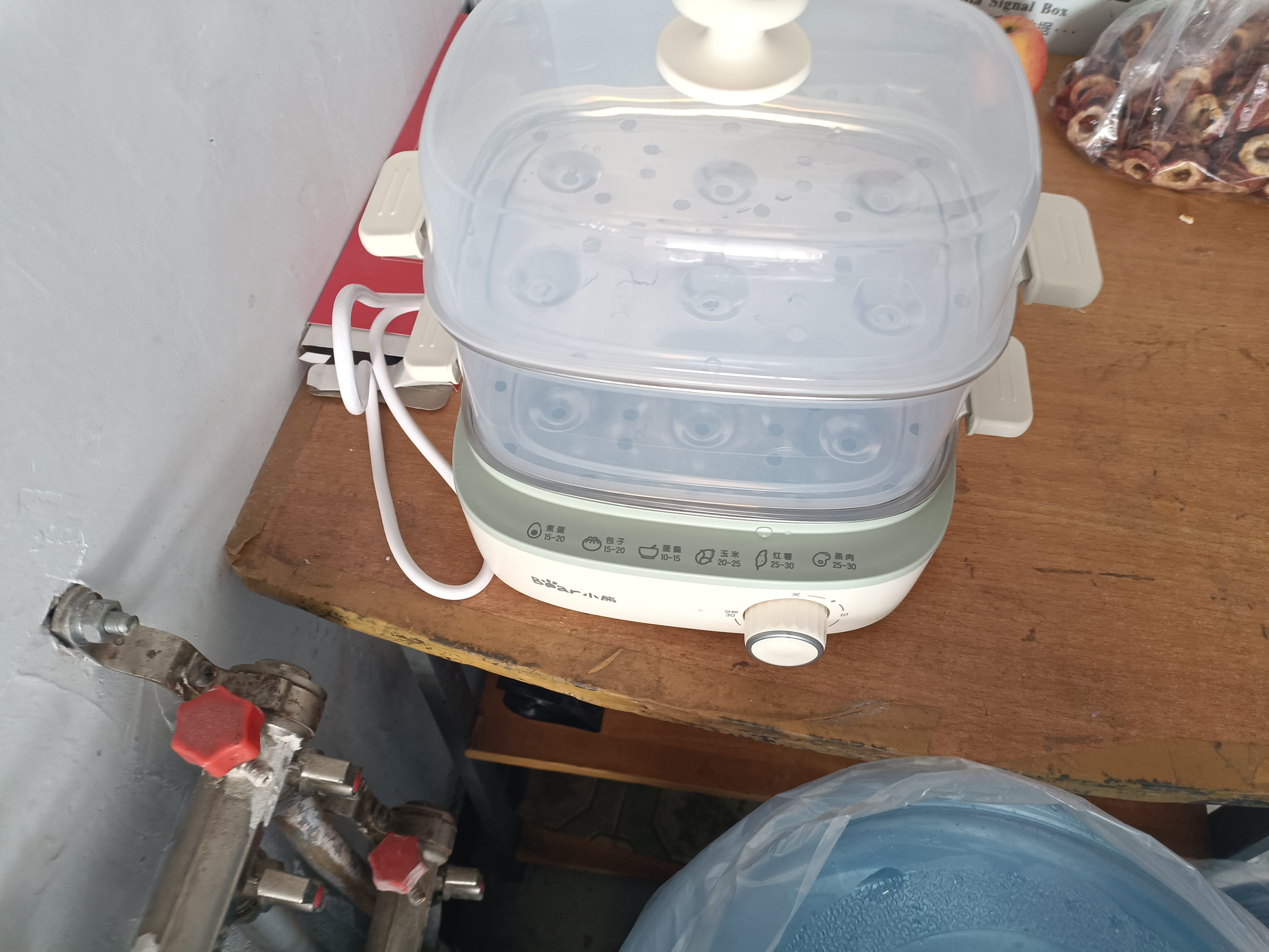 小熊（Bear）蒸蛋器 煮蛋器 家用多功能一体机 一键操作蒸鸡蛋羹神器ZDQ-E12N1 实拍图